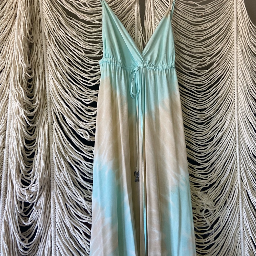 Rare Gypsy 05 Alex Silk Tie Dye Maxi Dress - Picture 7 of 16